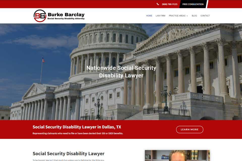 Burke Barclay Social Security Disability Lawyer by Hopeful Texas