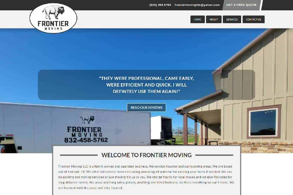 Frontier Moving by Hopeful Texas