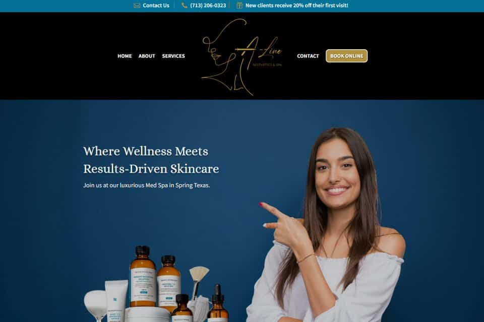 A-Line Aesthetics & Spa, Spring, TX by Hopeful Texas